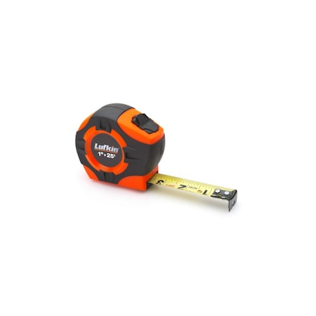 APEX TOOL GROUP TAPE, 1"X25', HI-VIZ ORANGE PHV1425